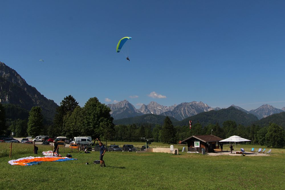 Höhenflugkurs See Fliegen