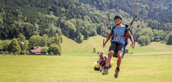 Fliegen wo die Berge sind!